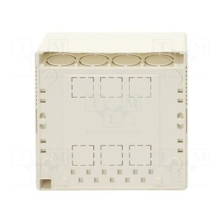 Enclosure: for modular components | IP40 | No.of mod: 8 | Series: IC2