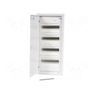 Enclosure: for modular components | IP40 | white | No.of mod: 48