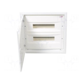 Enclosure: for modular components | IP40 | white | No.of mod: 36