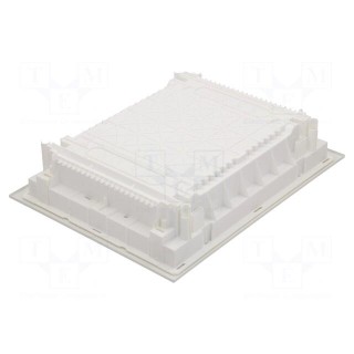 Enclosure: for modular components | IP40 | white | No.of mod: 28
