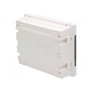 Enclosure: for modular components | IP40 | white | No.of mod: 12