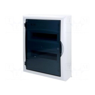 Enclosure: for modular components | IP40 | white | No.of mod: 24