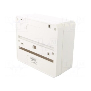 Enclosure: for modular components | IP40 | white | No.of mod: 7