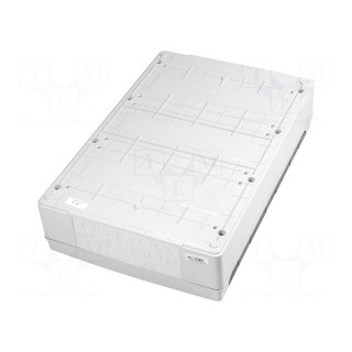 Enclosure: for modular components | IP65 | light grey | ABS | 400V