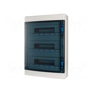 Enclosure: for modular components | IP65 | white | No.of mod: 54