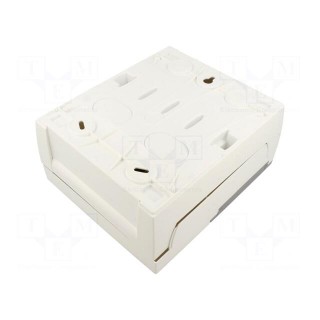 Enclosure: for modular components | white | No.of mod: 8