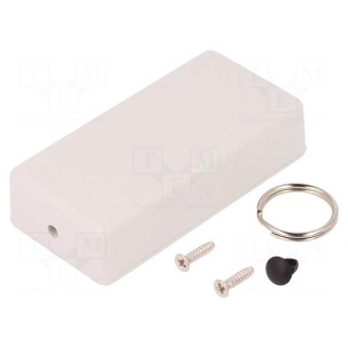Enclosure: for remote controller | 1551 | X: 40mm | Y: 80mm | Z: 20mm