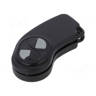Enclosure: for remote controller | X: 31.8mm | Y: 72.1mm | Z: 14.7mm