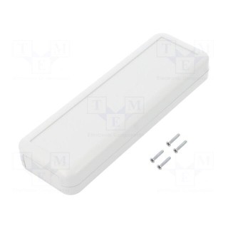 Enclosure: for remote controller | X: 50mm | Y: 150mm | Z: 22mm | ABS