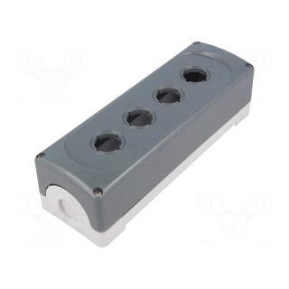 Enclosure: for remote controller | X: 75mm | Y: 221mm | Z: 61mm | grey