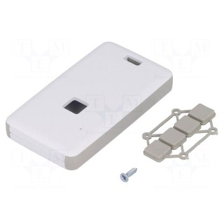 Enclosure: for remote controller | X: 39mm | Y: 71mm | Z: 11mm