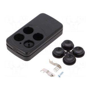 Enclosure: for remote controller | X: 35mm | Y: 65.5mm | Z: 13mm