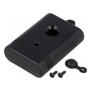 Enclosure: for remote controller | X: 36mm | Y: 51mm | Z: 14mm | ABS
