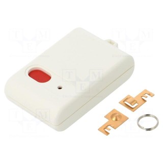 Enclosure: for remote controller | X: 37mm | Y: 61mm | Z: 16mm