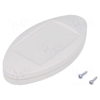 Enclosure: for remote controller | X: 51mm | Y: 95mm | Z: 17mm | ABS