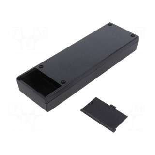 Enclosure: for remote controller | X: 59.5mm | Y: 189mm | Z: 26mm