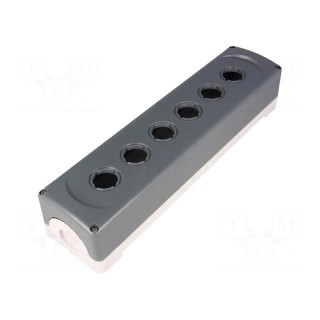 Enclosure: for remote controller | X: 75mm | Y: 301mm | Z: 61mm | grey