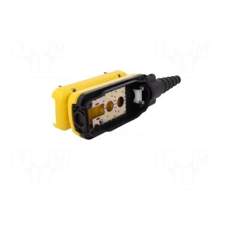 Enclosure: for remote controller | X: 80mm | Y: 190mm | Z: 70mm | yellow