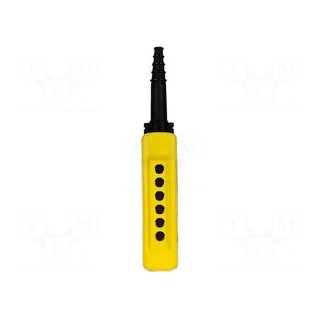Enclosure: for remote controller | X: 80mm | Y: 310mm | Z: 70mm | yellow