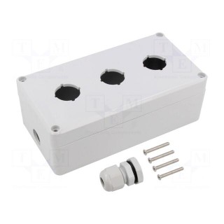 Enclosure: for remote controller | X: 82mm | Y: 158mm | Z: 55mm
