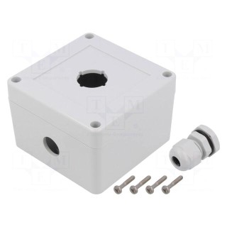 Enclosure: for remote controller | X: 90mm | Y: 90mm | Z: 60mm