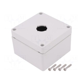 Enclosure: for remote controller | X: 90mm | Y: 90mm | Z: 60mm | IP66