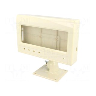 Enclosure: for devices with displays | A: 151mm | B: 94mm | ABS