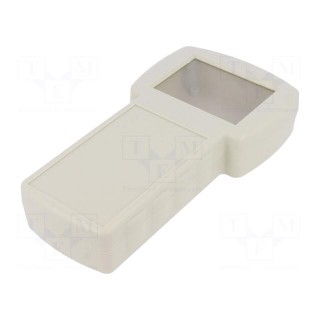 Enclosure: for devices with displays | X: 110mm | Y: 209mm | Z: 40mm