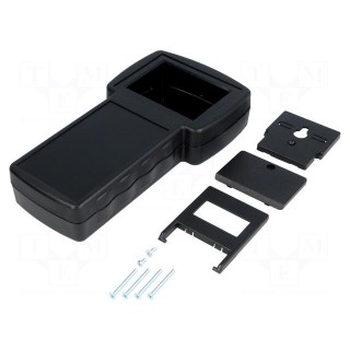 Enclosure: for devices with displays | X: 110mm | Y: 210mm | Z: 40.5mm