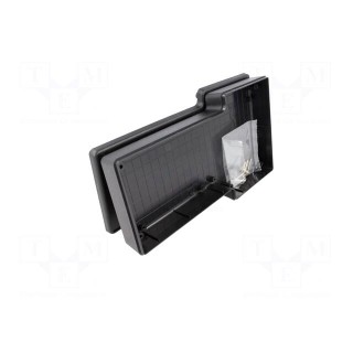 Enclosure: for devices with displays | X: 130mm | Y: 234mm | Z: 34mm