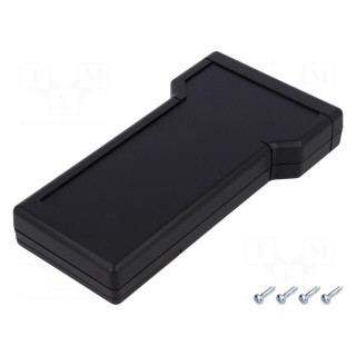 Enclosure: for devices with displays | X: 88mm | Y: 163mm | Z: 25mm