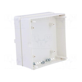 Enclosure: for alarms | X: 85mm | Y: 85mm | Z: 35.5mm | ABS | white