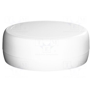 Enclosure: for alarms | Z: 40mm | ABS | white | with fixing lugs