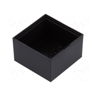 Enclosure: designed for potting | X: 25mm | Y: 25mm | Z: 15mm | ABS
