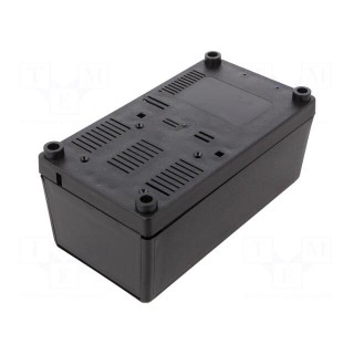 Enclosure: for power supplies | vented | X: 100mm | Y: 180mm | Z: 73mm