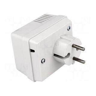 Enclosure: for power supplies | vented | X: 63mm | Y: 73mm | Z: 46mm | ABS