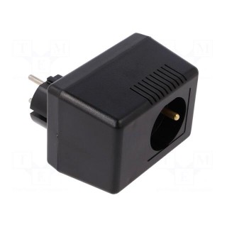 Enclosure: for power supplies | with earthing | X: 65mm | Y: 90mm