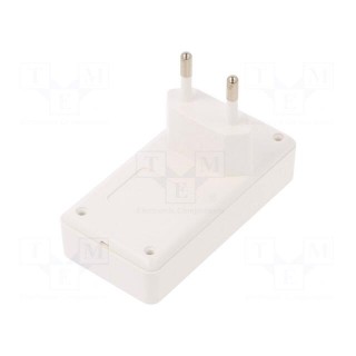 Enclosure: for power supplies | X: 78.5mm | Y: 40mm | Z: 21mm | ABS