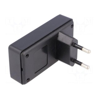 Enclosure: for power supplies | X: 78.5mm | Y: 40mm | Z: 21mm | ABS