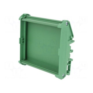 Enclosure: enclosure base | Y: 108mm | X: 80mm | Z: 28.7mm | green