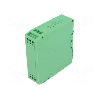 Enclosure: for DIN rail mounting | polyamide | A: 85.5mm | B: 79mm