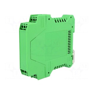 Enclosure: for DIN rail mounting | Y: 100mm | X: 17.5mm | Z: 113.5mm