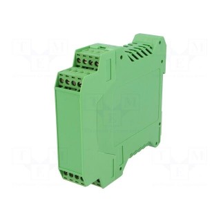 Enclosure: for DIN rail mounting | Y: 100mm | X: 22.5mm | Z: 113.5mm