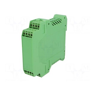 Enclosure: for DIN rail mounting | Y: 100mm | X: 22.5mm | Z: 113.5mm