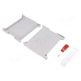 Enclosure: for DIN rail mounting | Y: 101mm | X: 22.5mm | Z: 119mm | ABS