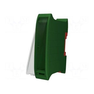 Enclosure: for DIN rail mounting | Y: 101mm | X: 22.5mm | Z: 80.1mm