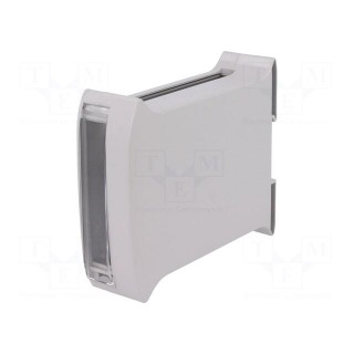 Enclosure: for DIN rail mounting | Y: 101mm | X: 35mm | Z: 119mm | grey