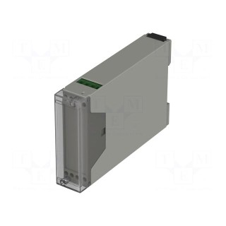 Enclosure: for DIN rail mounting | Y: 109mm | X: 22.5mm | Z: 75mm | ABS