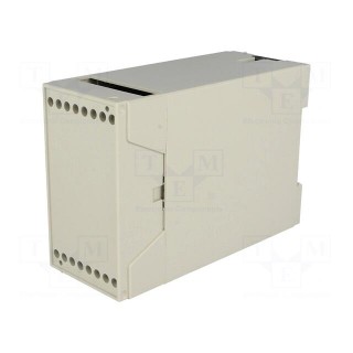 Enclosure: for DIN rail mounting | Y: 109mm | X: 45mm | Z: 75mm | ABS