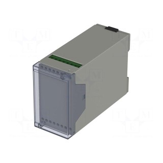 Enclosure: for DIN rail mounting | Y: 109mm | X: 45mm | Z: 75mm | ABS